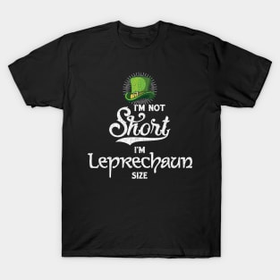 'Leprechaun Size Ireland' Cool St. Patrick Leprechaun T-Shirt